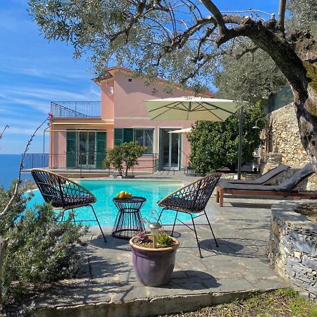 Апартаменти Casaviva - Ampio Trilocale Vista Mare Con Piscina - Pieve Alta П'єве-Ліґуре Екстер'єр фото