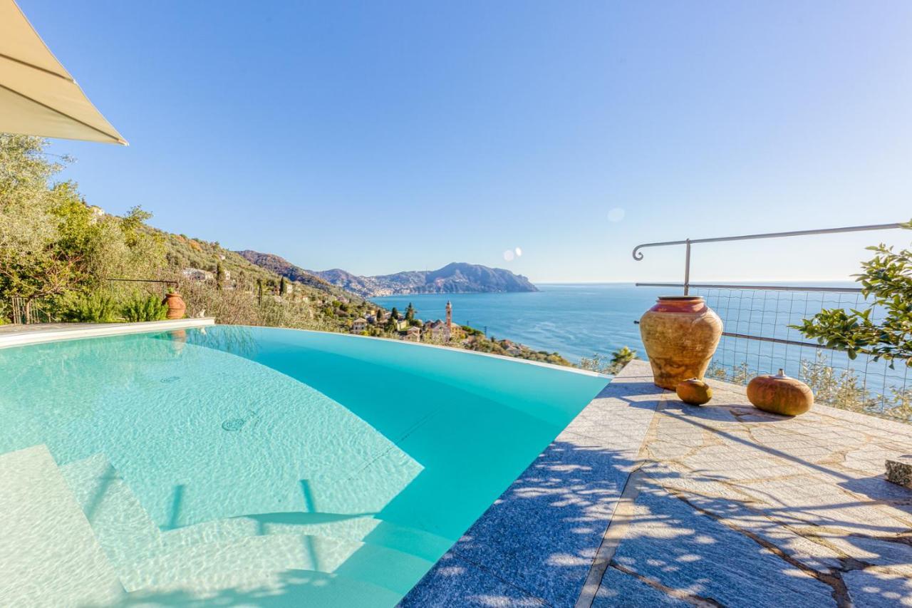 Апартаменти Casaviva - Ampio Trilocale Vista Mare Con Piscina - Pieve Alta П'єве-Ліґуре Екстер'єр фото