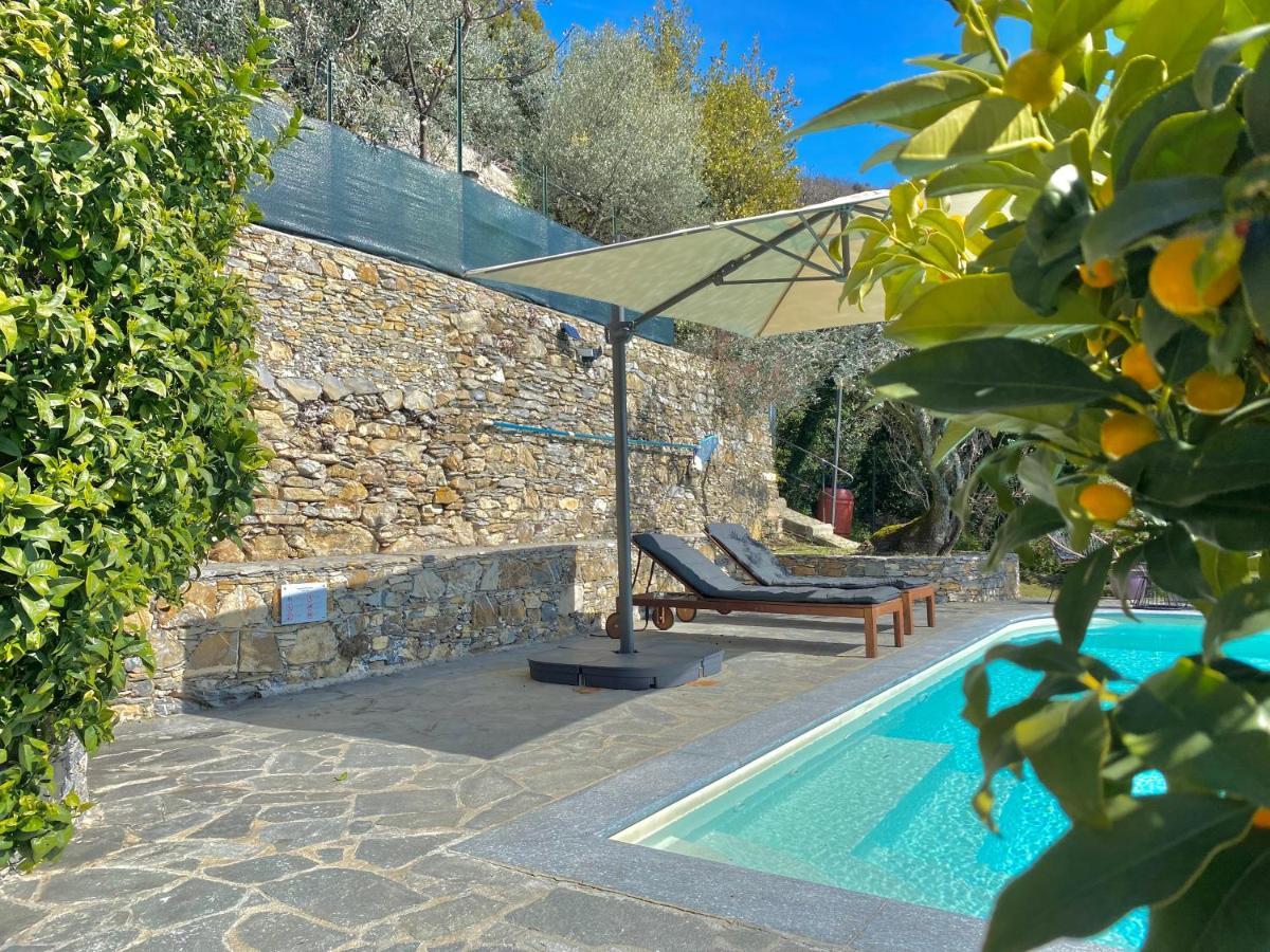 Апартаменти Casaviva - Ampio Trilocale Vista Mare Con Piscina - Pieve Alta П'єве-Ліґуре Екстер'єр фото